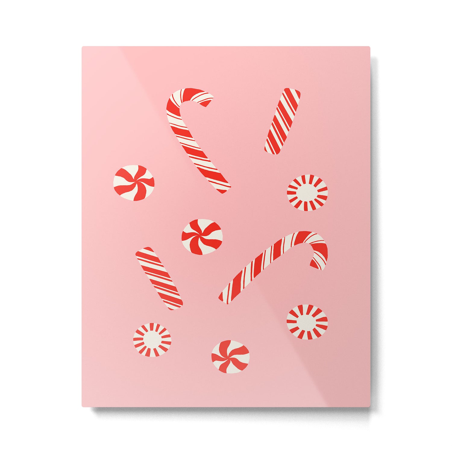 A Peppermint Christmas Metal Print Gallery Image 4