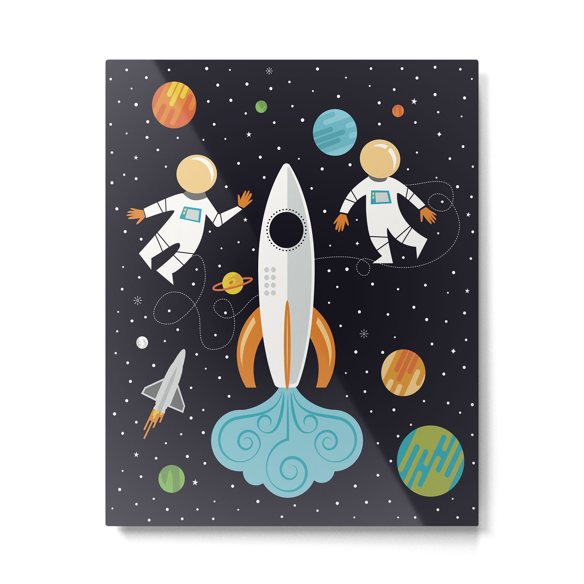 A Walk in Space Metal Print Gallery Image 4