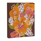 Bold Hibiscus in Retro Eclectic Canvas Print Gallery Image 6