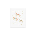 Carousel Horses Art Print Gallery Image 1