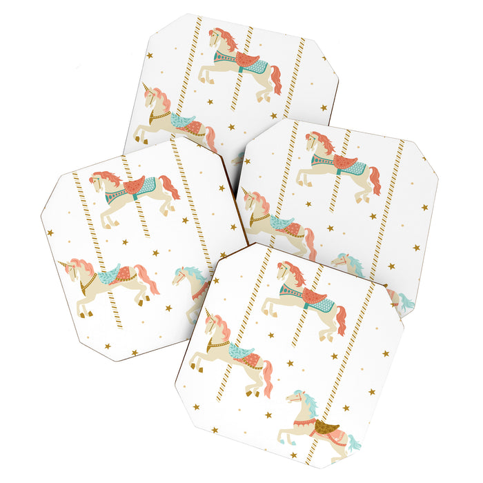 Carousel Horses Coaster Gallery Image 1