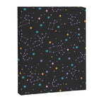 Colorful Night Sky on Black Canvas Print Gallery Image 6