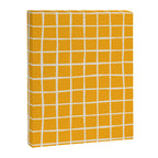 Criss Cross Stripes - Saffron Yellow Canvas Print Gallery Image 8