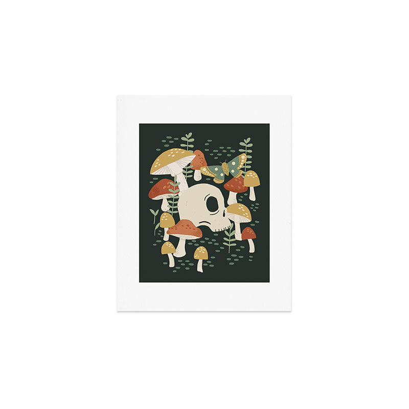 Death Mushrooms Art Print Gallery Image 1