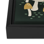 Death Mushrooms Framed Canvas Print Gallery Image 3