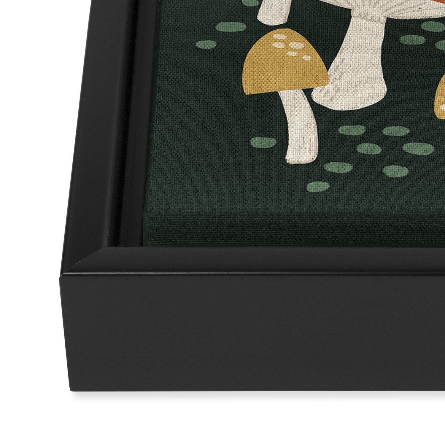 Death Mushrooms Framed Canvas Print Gallery Image 3
