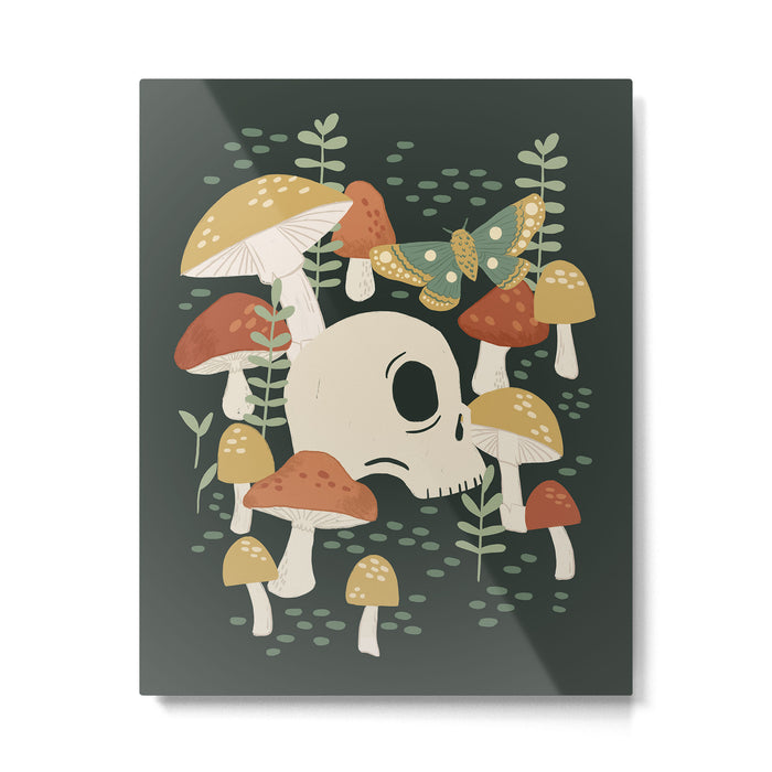 Death Mushrooms Metal Print Gallery Image 1