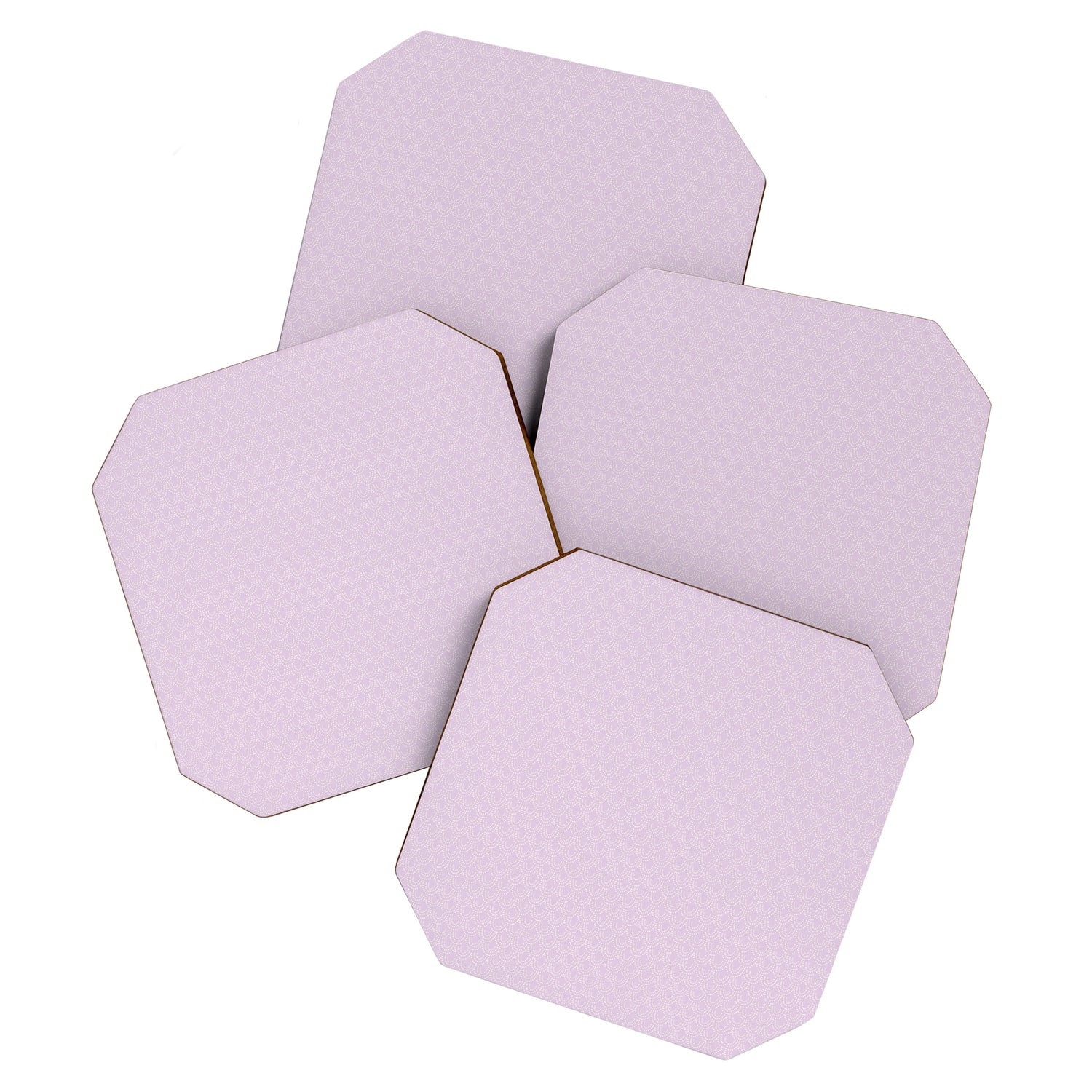 Dotted Scallop - Wisteria Coaster Gallery Image 1
