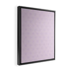 Dotted Scallop - Wisteria Framed Canvas Print Gallery Image 2