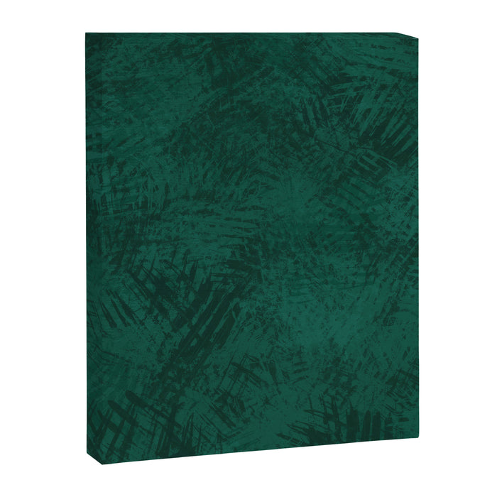 Emerald Scraped Texture Canvas Print Gallery Image 1