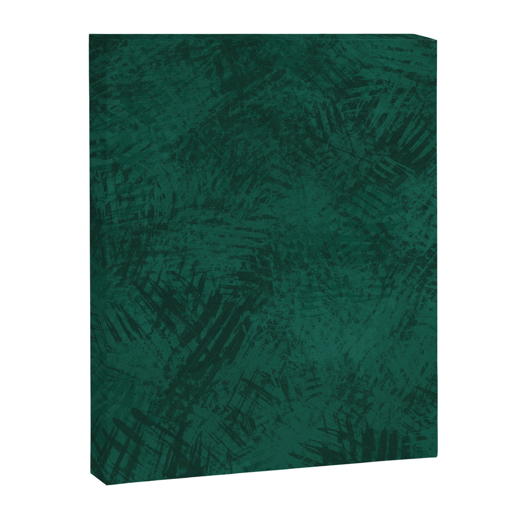 Emerald Scraped Texture Canvas Print Gallery Image 6