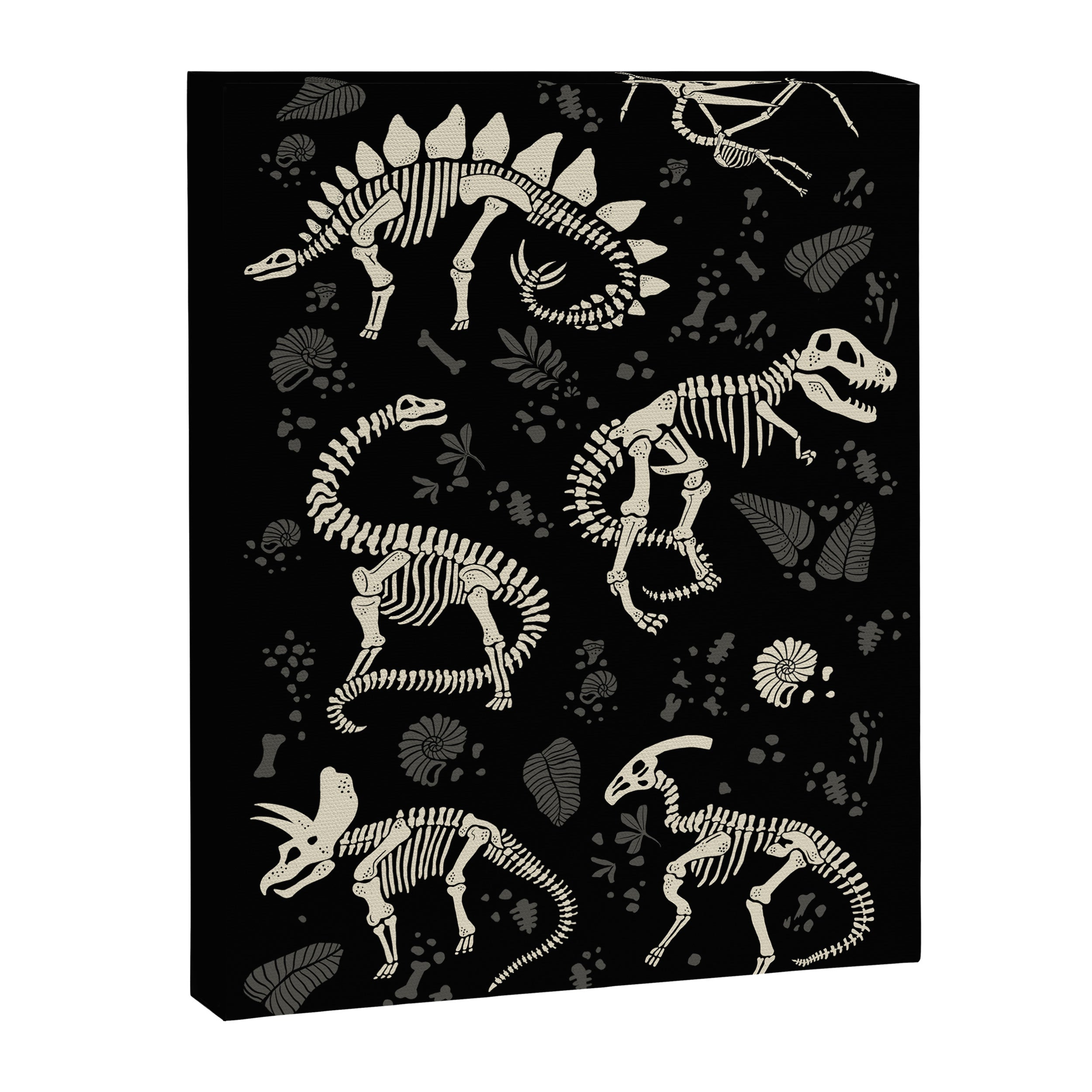 Excavated Dinosaur Fossils Canvas Print Gallery Image 6