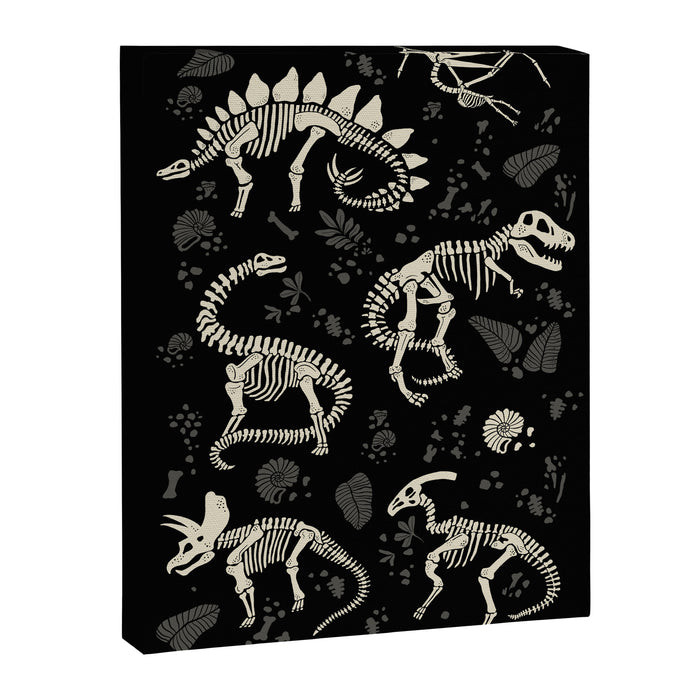 Excavated Dinosaur Fossils Canvas Print Gallery Image 1