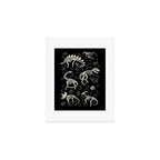 Excavated Dinosaur Fossils Art Print Gallery Image 1
