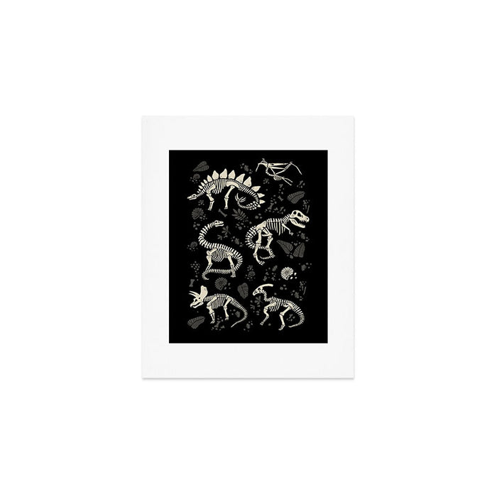 Excavated Dinosaur Fossils Art Print Gallery Image 1