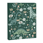 Folk Floral Dinosaur Canvas Print Gallery Image 8