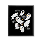 Friendly Ghosts Framed Canvas Print Gallery Image 6