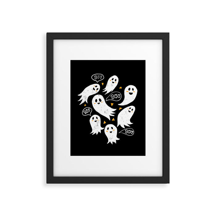 Friendly Ghosts Framed Art Print Gallery Image 1
