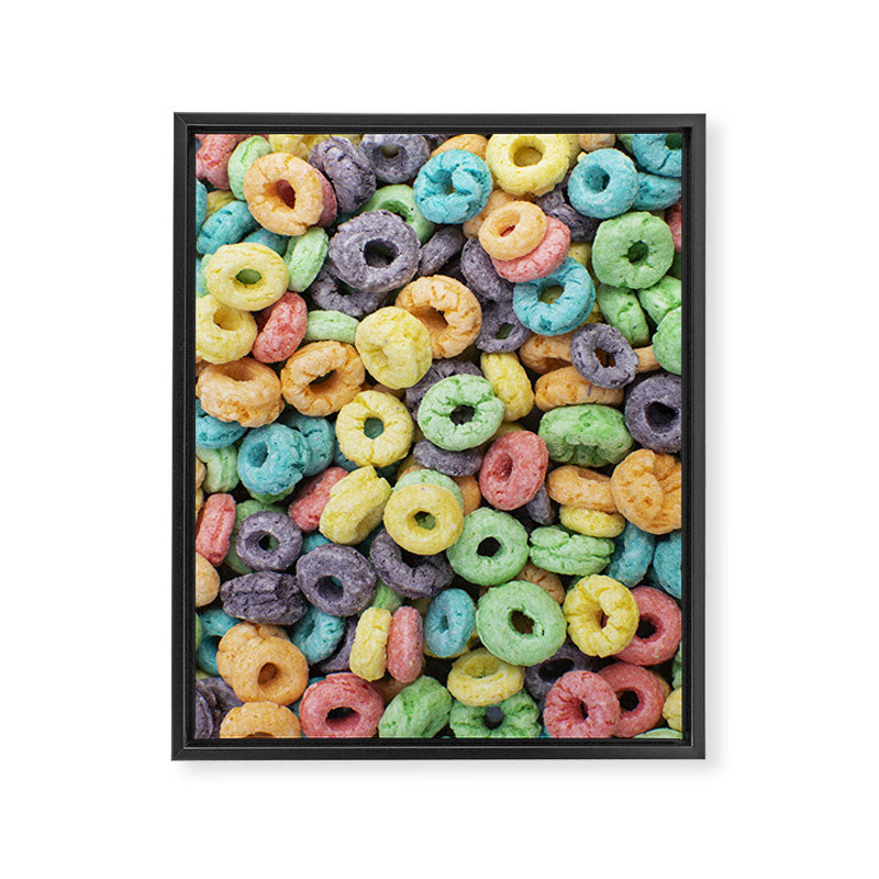 Fruity Cereal Framed Canvas Print Gallery Image 6