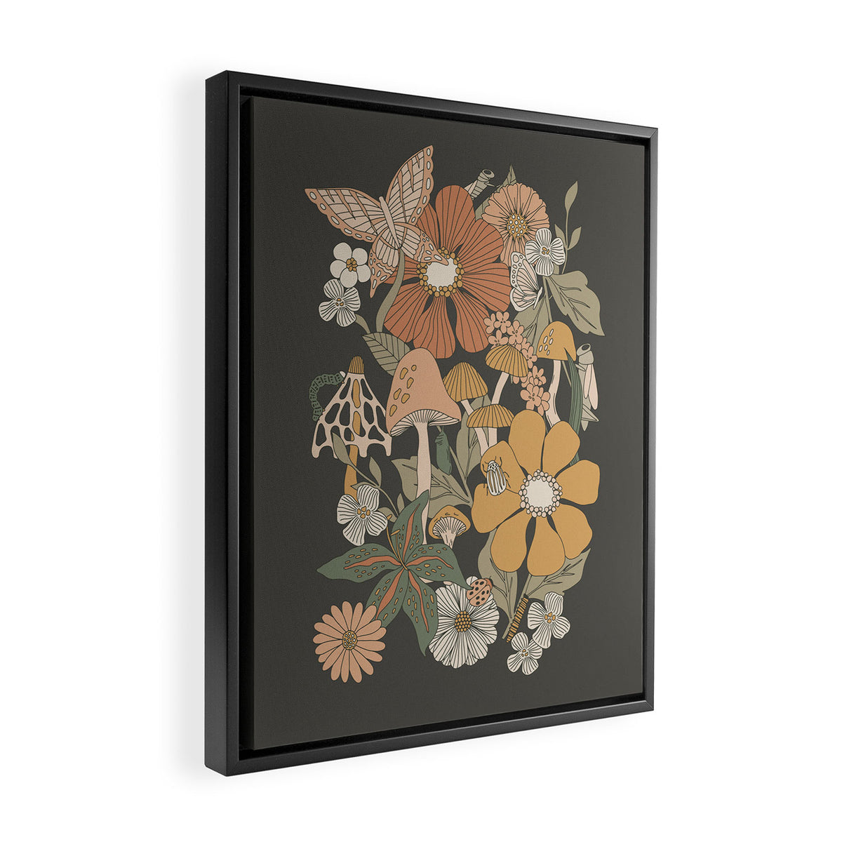 Garden Wonderland Framed Canvas Print Gallery Image 2