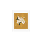 Glam Florals - Gold Art Print Gallery Image 1
