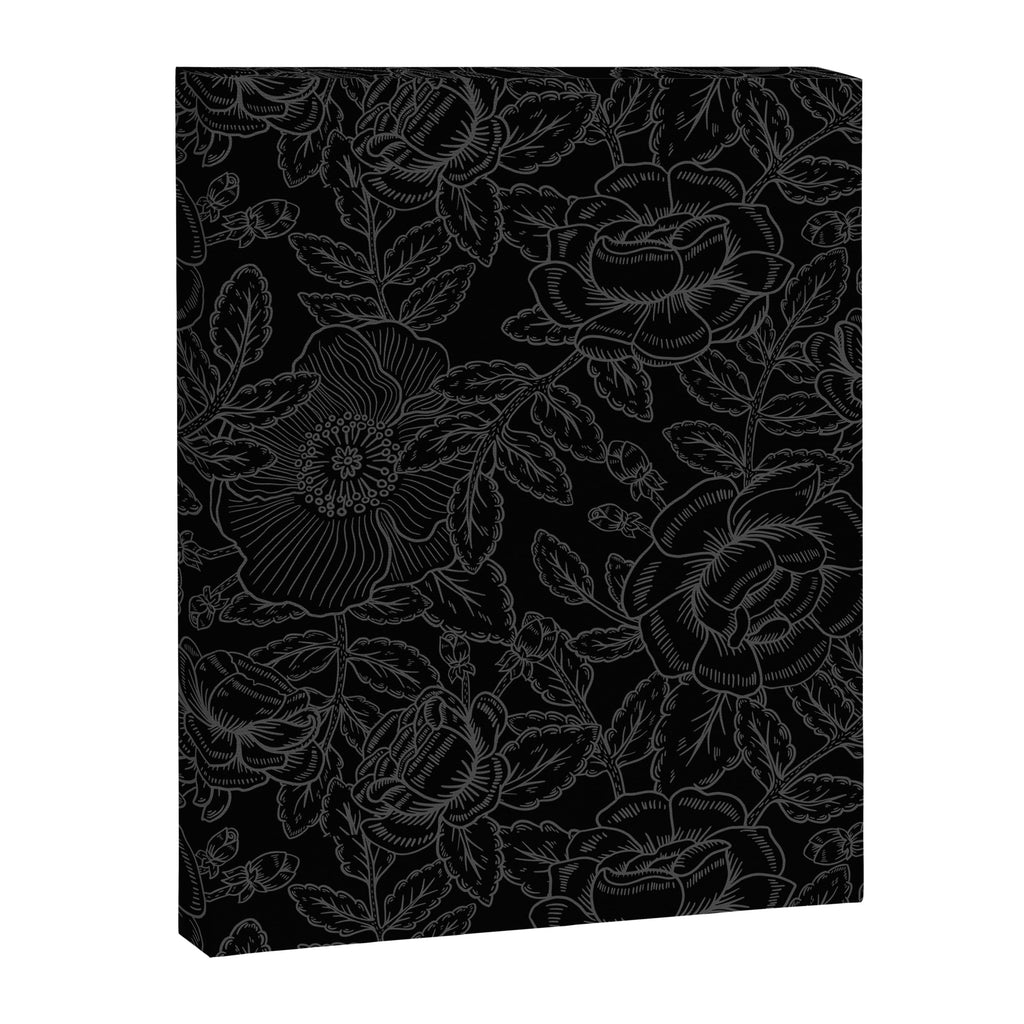 Gothic Country Rose in Black Canvas Print Gallery Image 8
