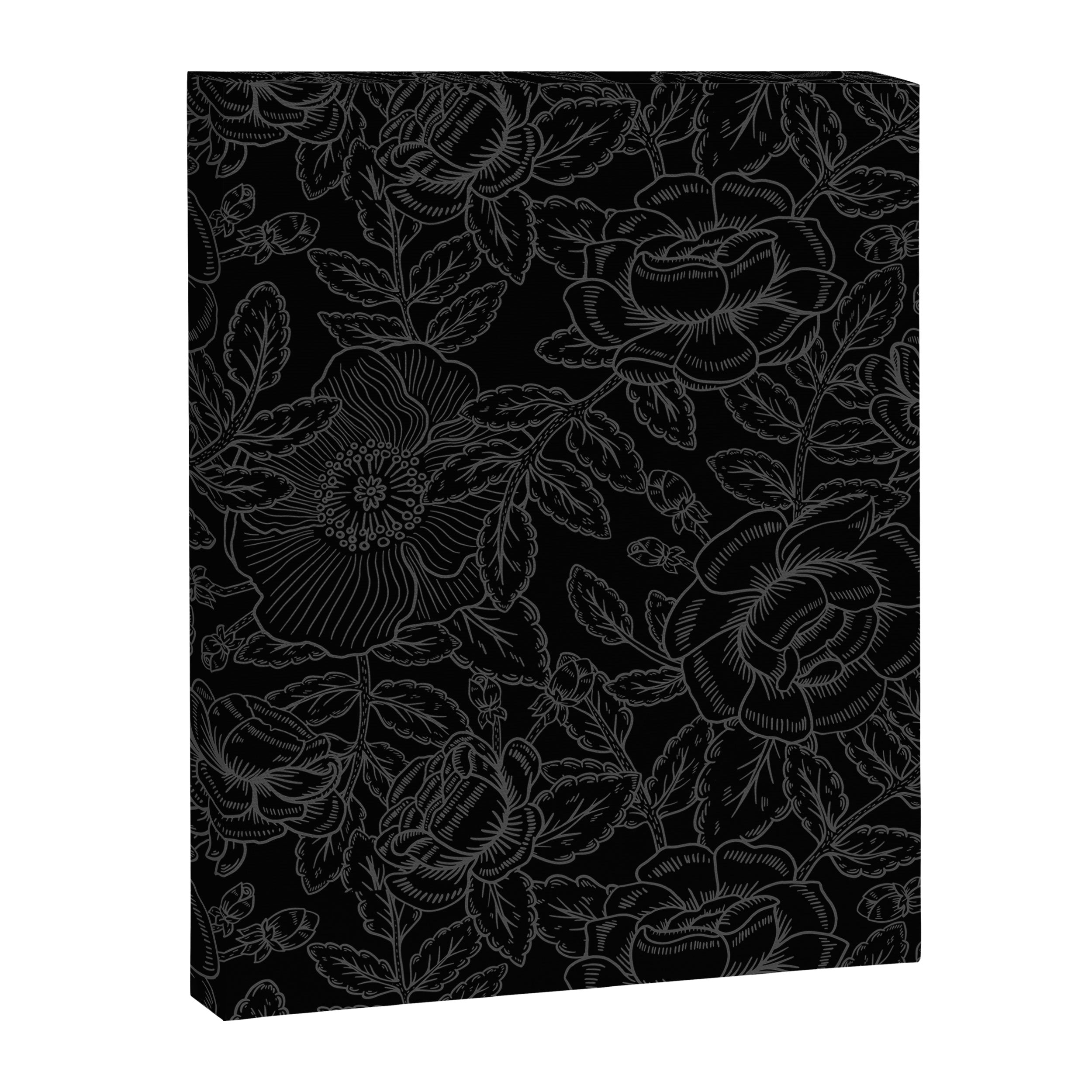 Gothic Country Rose in Black Canvas Print Gallery Image 8
