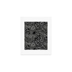 Gothic Rose in Black and White Art Print Gallery Image 1
