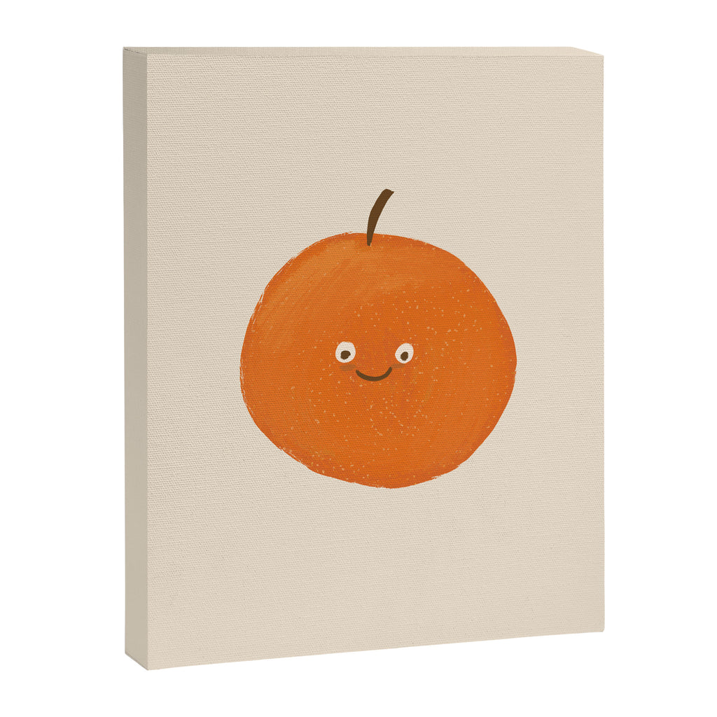 Kawaii Orange Canvas Print Gallery Image 8