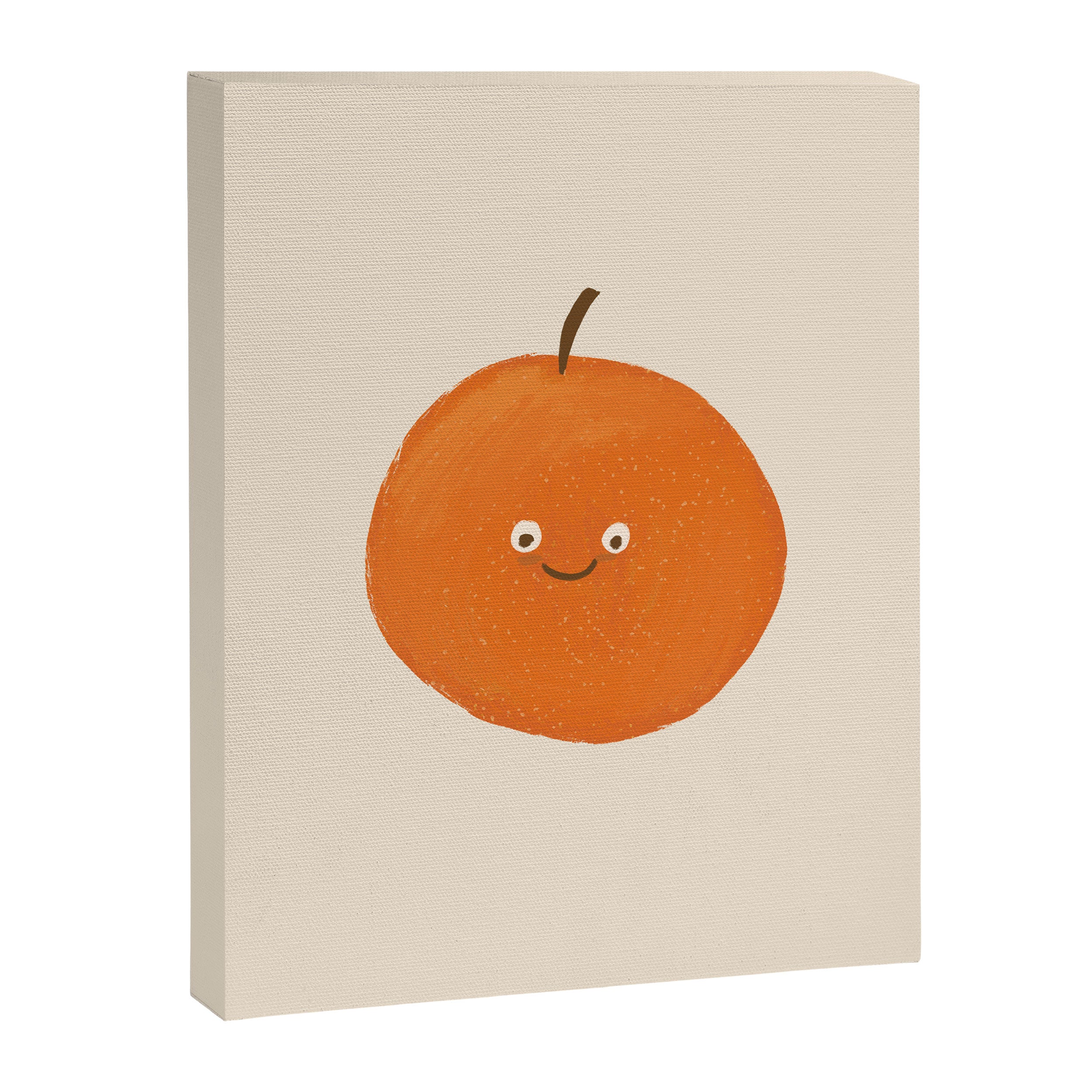 Kawaii Orange Canvas Print Gallery Image 8