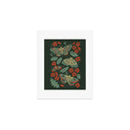 Moths in Emerald Twilight Art Print Gallery Image 1