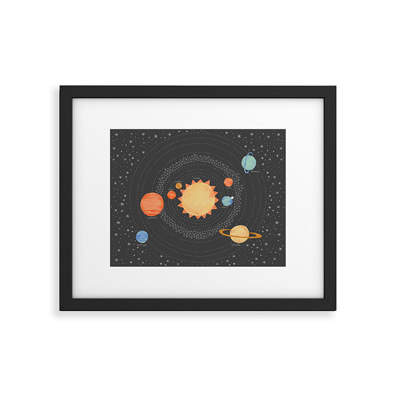 Our Solar System Framed Art Print Gallery Image 6