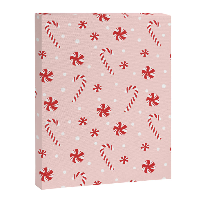 Peppermint Christmas Canvas Print Gallery Image 1