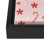 Peppermint Christmas Framed Canvas Print Gallery Image 3