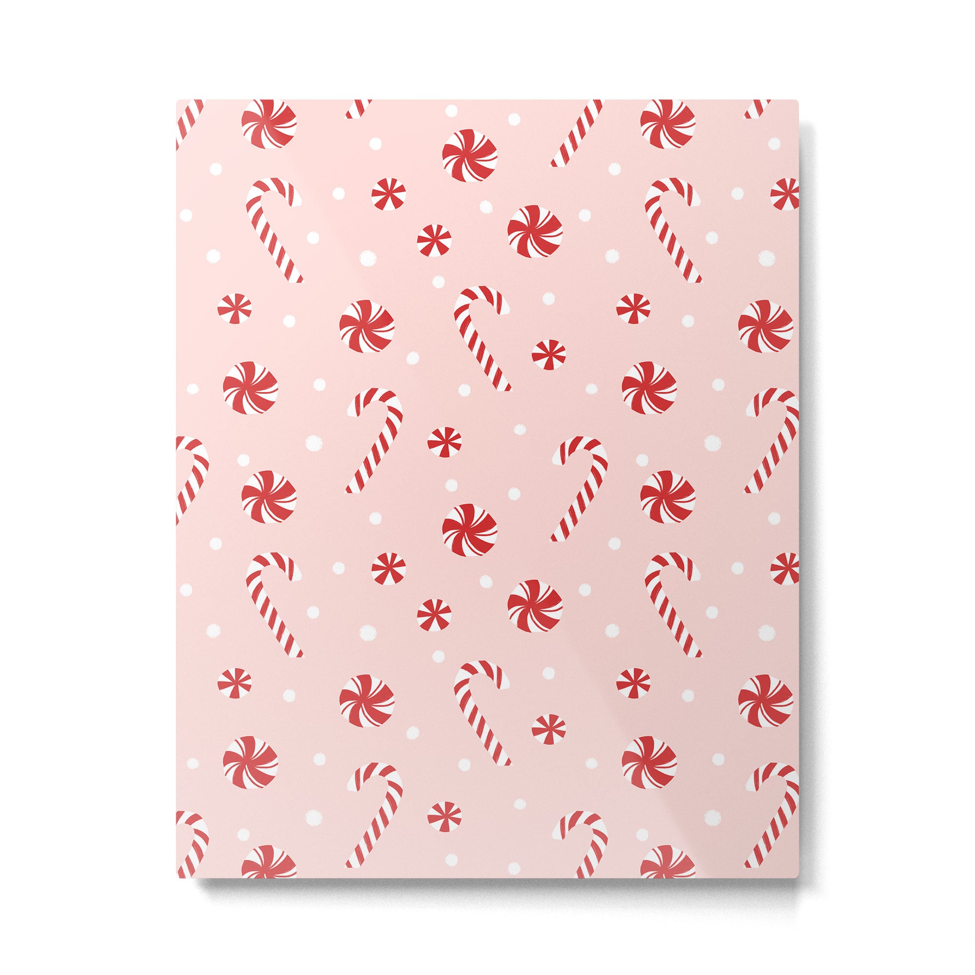 Peppermint Christmas Metal Print Gallery Image 6