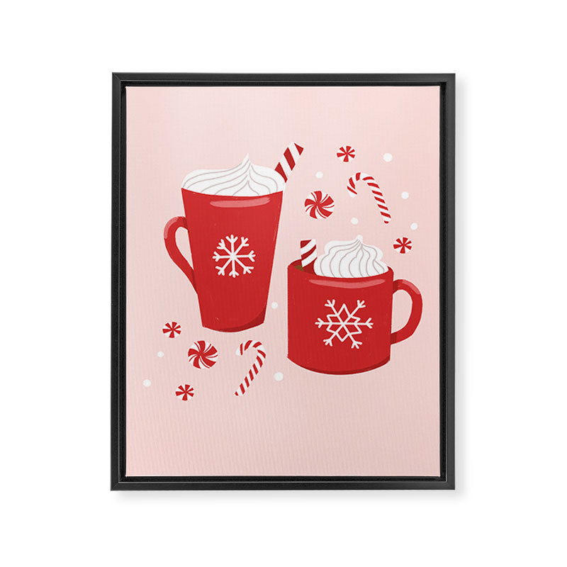 Peppermint Mocha Framed Canvas Print Gallery Image 8