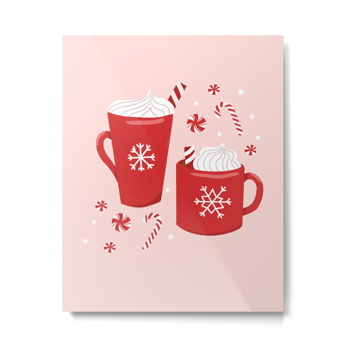 Peppermint Mocha Metal Print Gallery Image 1