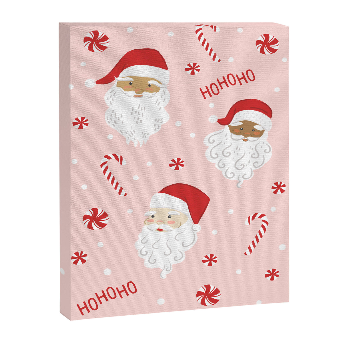 Peppermint Santas Canvas Print Gallery Image 8