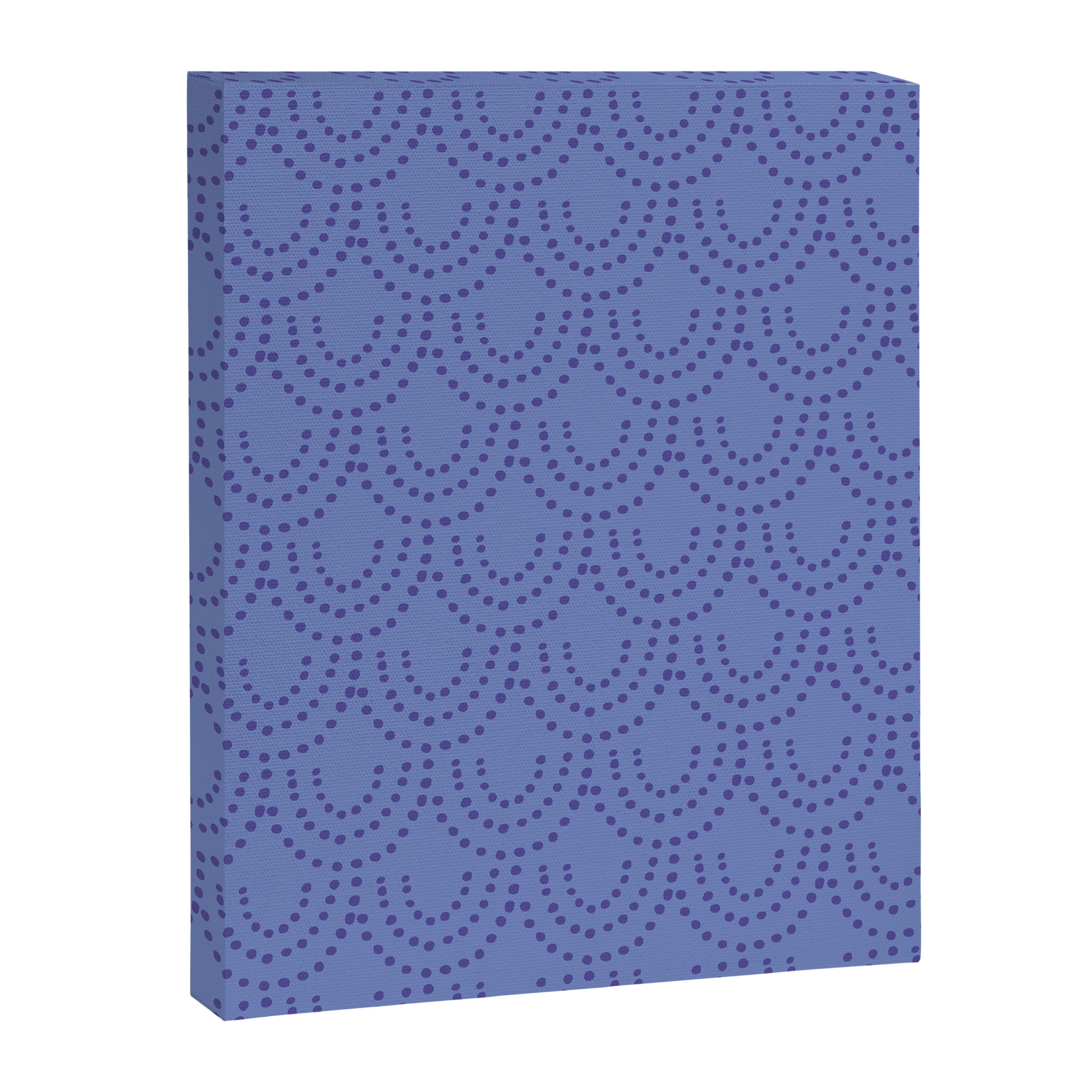 Periwinkle Scallops Canvas Print Gallery Image 8