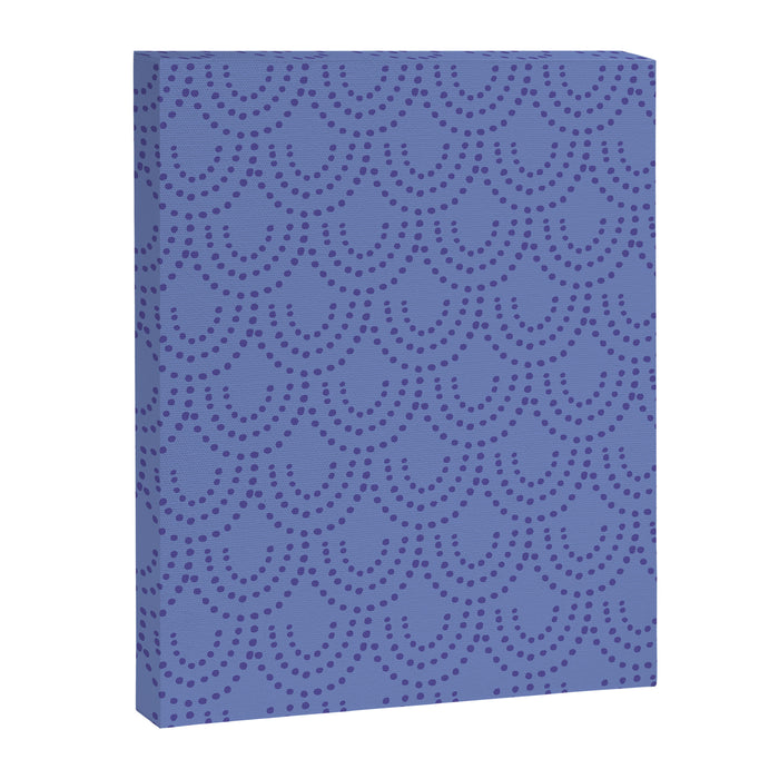 Periwinkle Scallops Canvas Print Gallery Image 1