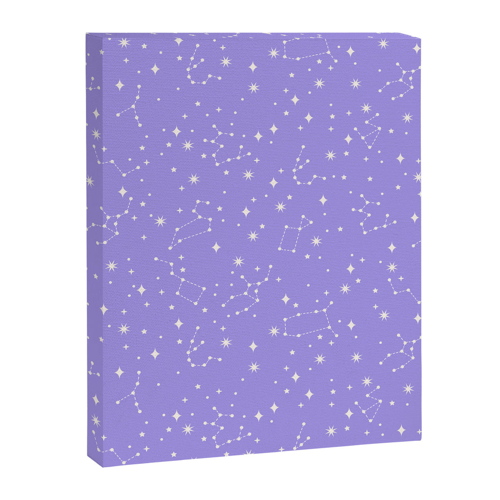Purple Constellations Canvas Print Gallery Image 6