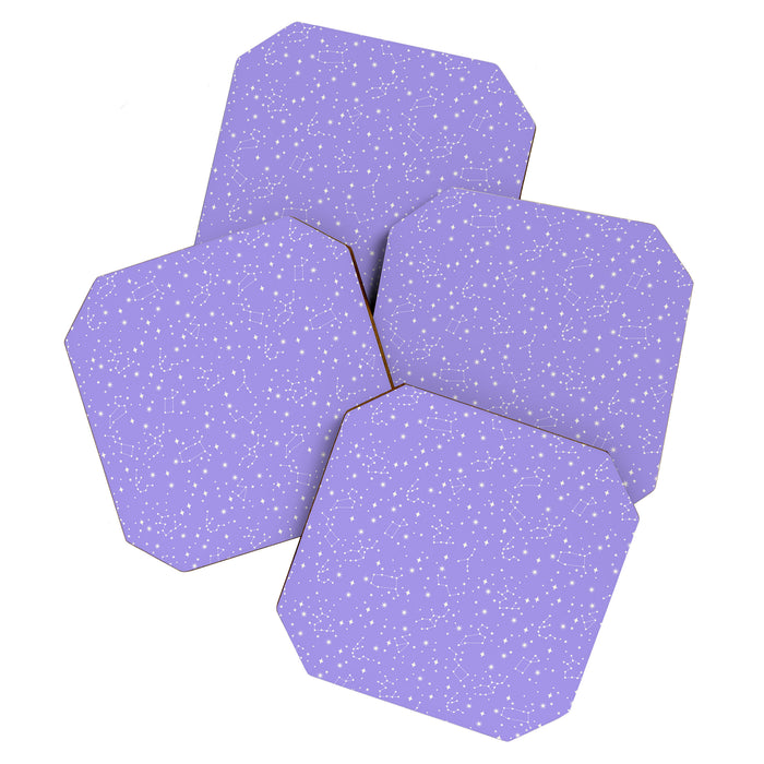 Purple Constellations Coaster Gallery Image 1