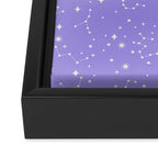Purple Constellations Framed Canvas Print Gallery Image 3