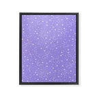 Purple Constellations Framed Canvas Print Gallery Image 6
