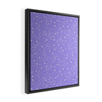 Purple Constellations Framed Canvas Print Gallery Image 2