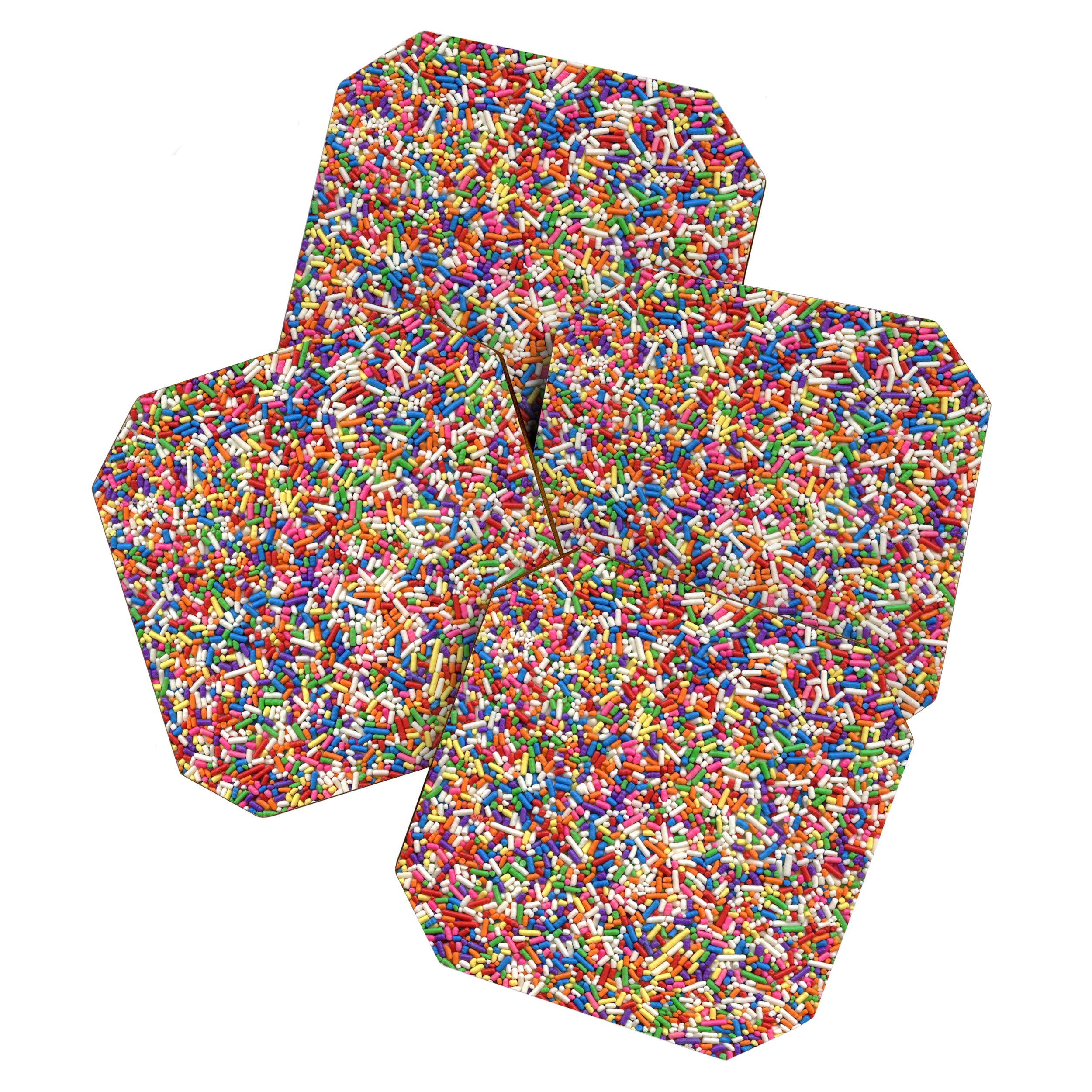 Rainbow Sprinkles Coaster Gallery Image 1