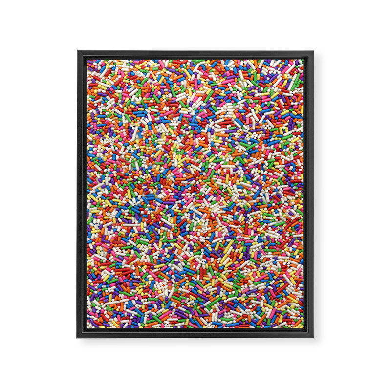 Rainbow Sprinkles Framed Canvas Print Gallery Image 8