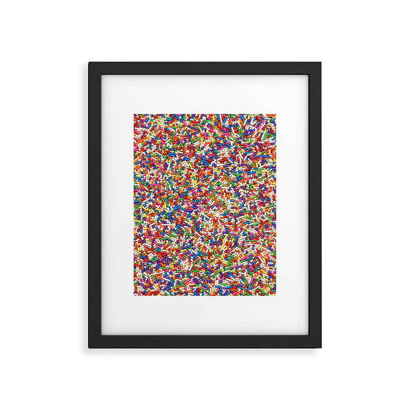 Rainbow Sprinkles Framed Art Print Gallery Image 6