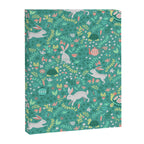 Spring Pattern of Bunnies with Turtles Canvas Print Gallery Image 6