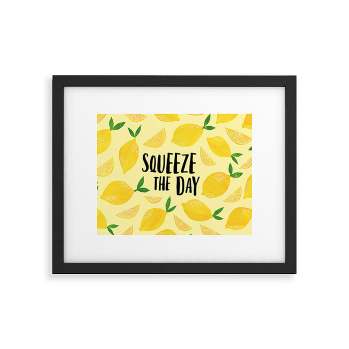 Squeeze the Day Framed Art Print Gallery Image 1
